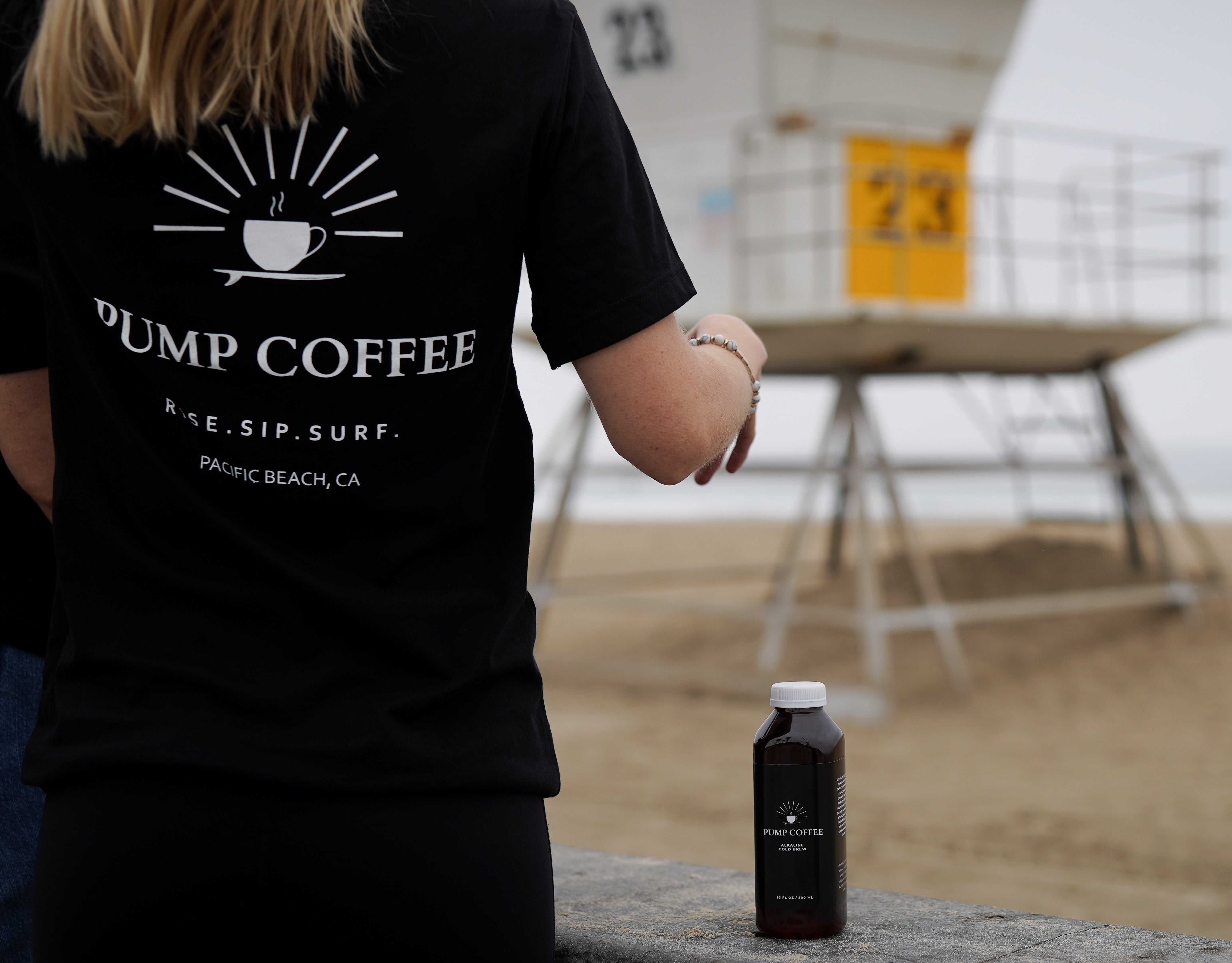 Pump Coffee Logo T-Shirt